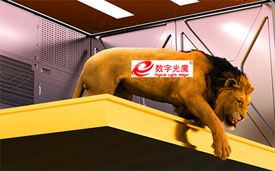中国做裸眼3d的公司 数字光魔裸眼3d项目总监 陈宇 《狮子王》30秒 